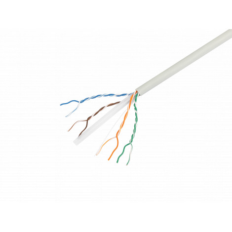 Lanberg Lan Cable Cat.6 UTP 305M Solid CU LSZH Grey CPR+ Fluke Passed | Lanberg