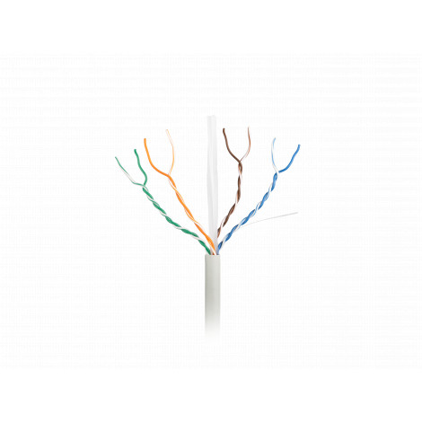 Lanberg Lan Cable Cat.6 UTP 305M Solid CU LSZH Grey CPR+ Fluke Passed | Lanberg