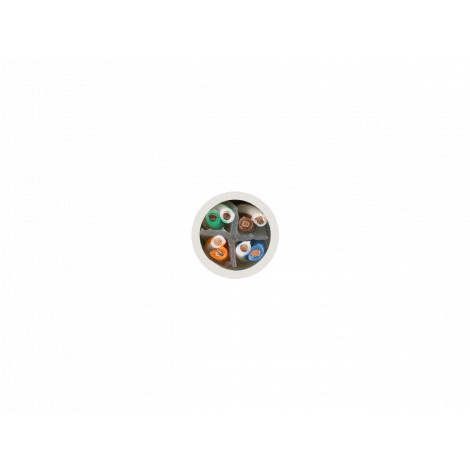 Lanberg Lan Cable Cat.6 UTP 305M Solid CU LSZH Grey CPR+ Fluke Passed | Lanberg