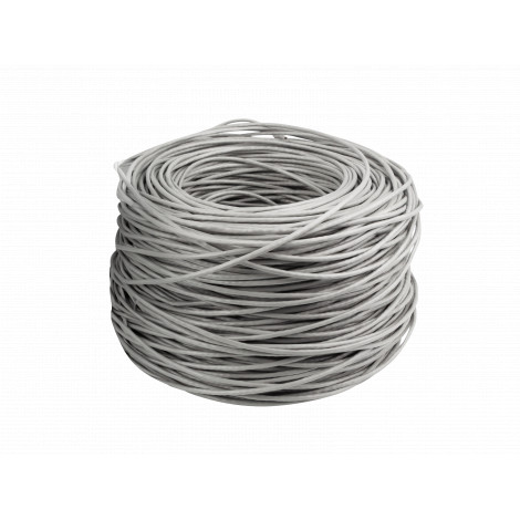 Lanberg Lan Cable Cat.6 UTP 305M Solid CU LSZH Grey CPR+ Fluke Passed | Lanberg
