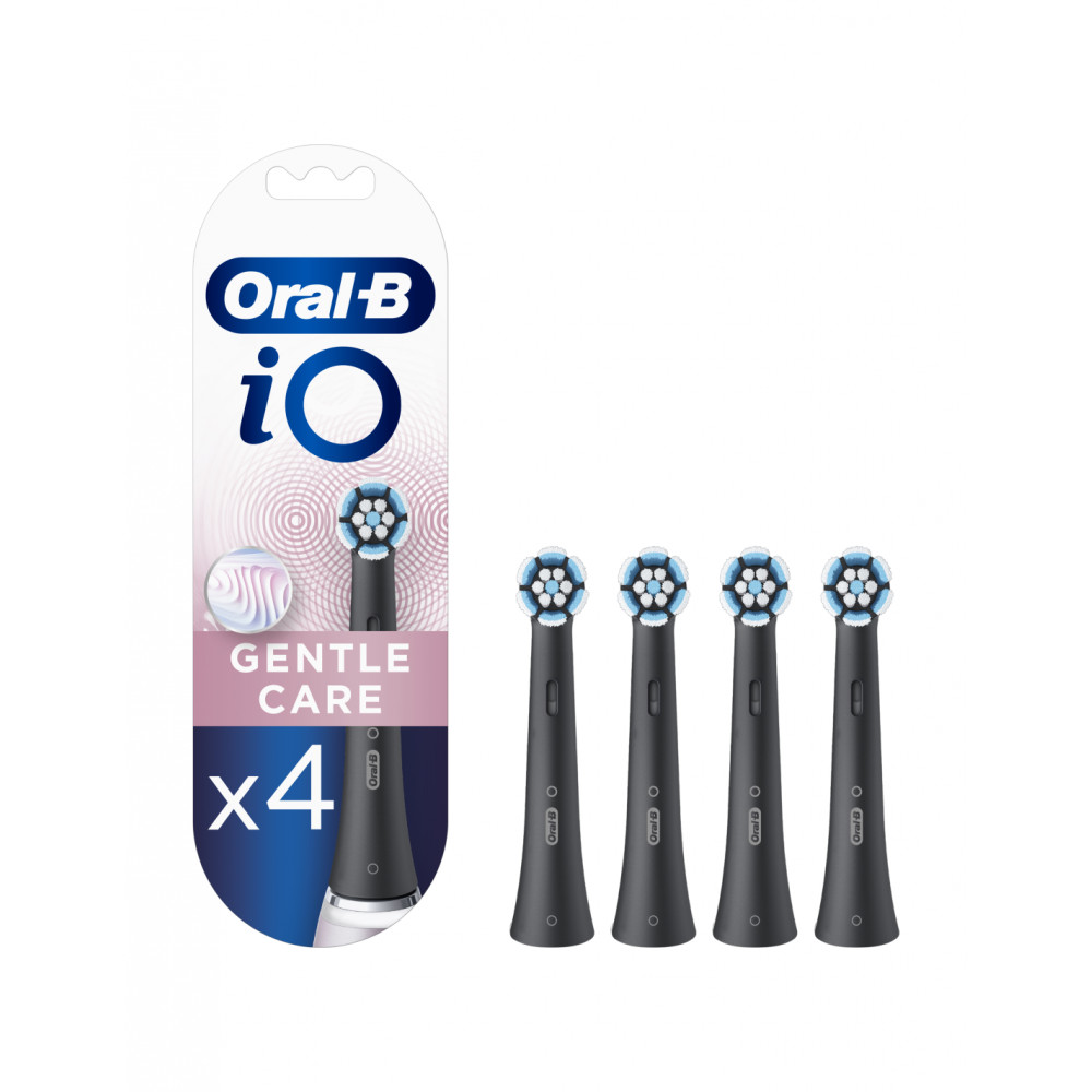 Oral-B | Toothbrush replacement | iO Gentle Care | Heads | For adults | Number of brush heads included 4 | Number of teeth brush