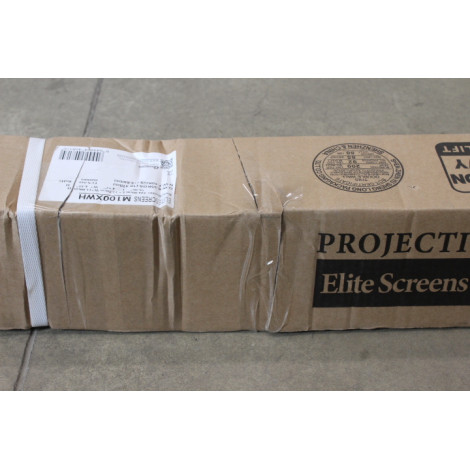 SALE OUT. | Elite Screens Manual Series | M100XWH | Diagonal 100 " | 16:9 | Viewable screen width (W) 221 cm | White | DAMAGED P