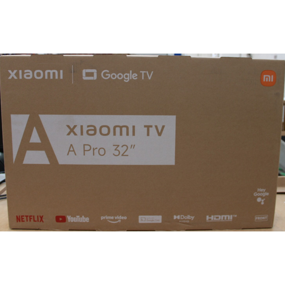 SALE OUT. | Xiaomi QLED TV A Pro 2026 | 32" | Smart TV | Google TV | HD | Dark Gray | DAMAGED PACKAGING