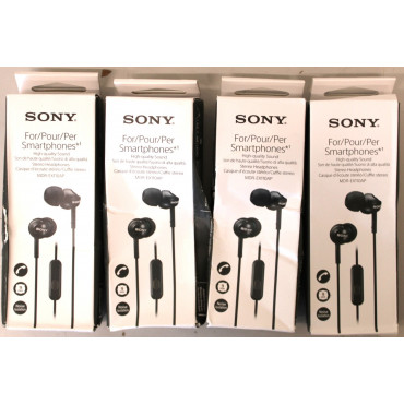 SALE OUT. Sony MDR-EX110APB In-ear Headphones EX series, Black | SALE OUT. | Sony MDR-EX110AP | In-ear | Black | DAMAGED PACKAGI