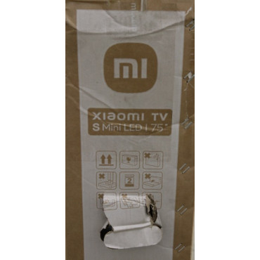 SALE OUT. Xiaomi TV S Mini 2025 75" (3840 x 2160) | Xiaomi TV | S Mini LED 2025 | 75 | Smart TV | Google TV | UHD | Black | DAMA