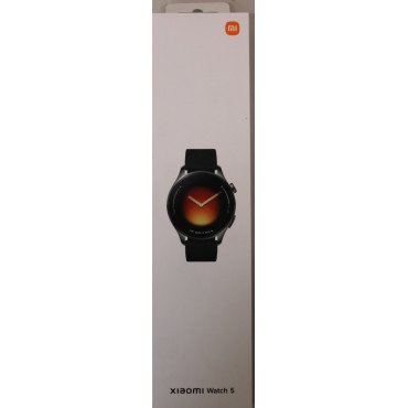 SALE OUT. Xiaomi Watch 5, Black | SALE OUT. Xiaomi Watch 5 | Smart watch | AMOLED | 1.54" | Waterproof | Black | UNPACKED