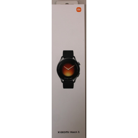 SALE OUT. Xiaomi Watch 5, Black | SALE OUT. Xiaomi Watch 5 | Smart watch | AMOLED | 1.54" | Waterproof | Black | UNPACKED