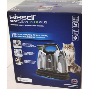 SALE OUT. Bissell SpotClean Pet Plus | Bissell SpotClean Pet Plus Cleaner | 37241 | Corded operating | 330 W | Black/Titanium | 