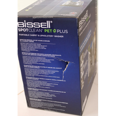 SALE OUT. Bissell SpotClean Pet Plus | Bissell SpotClean Pet Plus Cleaner | 37241 | Corded operating | 330 W | Black/Titanium | 