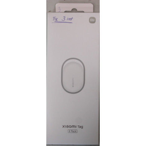 SALE OUT. Xiaomi Xiaomi Tag 4 Pack | SALE OUT. DAMAGED PACKAGING, MISSING 1 TAG
