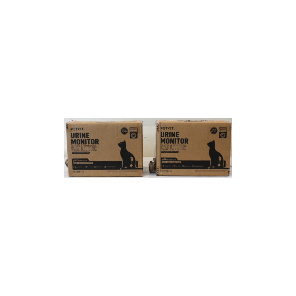 SALE OUT. | PETKIT Urine Monitor Cat Litter, 4 bags | DAMAGED PACKAGING, MISSING 1 BAG