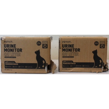 SALE OUT. | PETKIT Urine Monitor Cat Litter, 4 bags | DAMAGED PACKAGING, MISSING 1 BAG