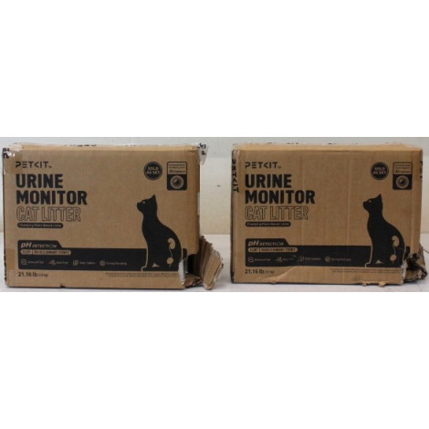 SALE OUT. | PETKIT Urine Monitor Cat Litter, 4 bags | DAMAGED PACKAGING, MISSING 1 BAG