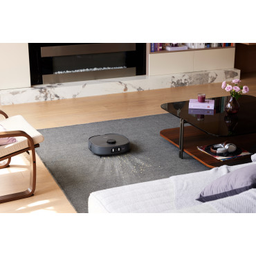 Midea Robot Vacuum Cleaner | V15 | Wet&Dry | 5200 mAh | Dust capacity 3 L | 16200 Pa | Black