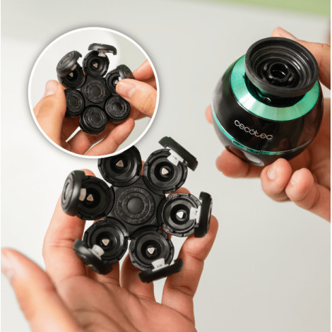 Cecotec Shaver | PrecisionCare Skull | Operating time (max) 60 min