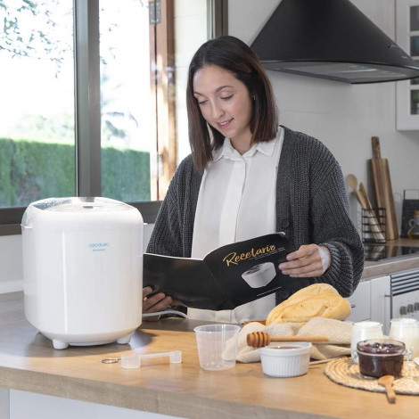 Cecotec Bread Maker | Bread&Co 1000 Delicious | Number of programs 19 | Display LCD