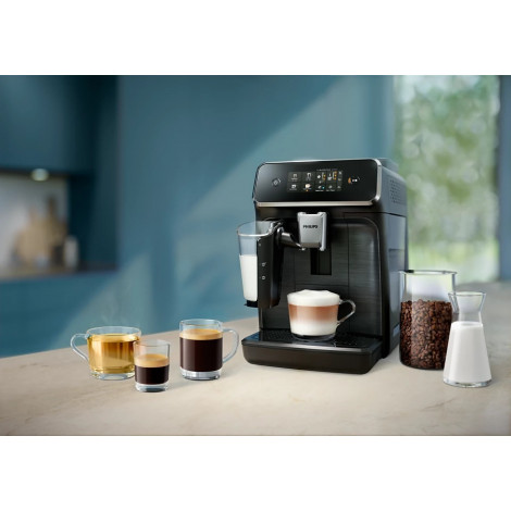 Philips Coffee Maker | EP2330/10 2300 series | Pump pressure 15 bar | Built-in milk frother | Fully Automatic | Black