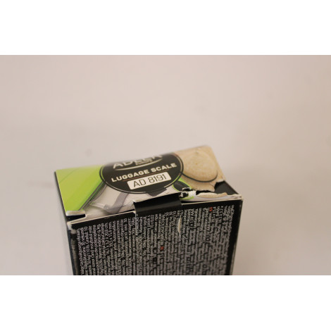 SALE OUT. Adler Travel Luggage Scale | AD 8191 | Maximum weight (capacity) 50 kg | Accuracy 10 g | Grey | DAMAGED PACKAGING