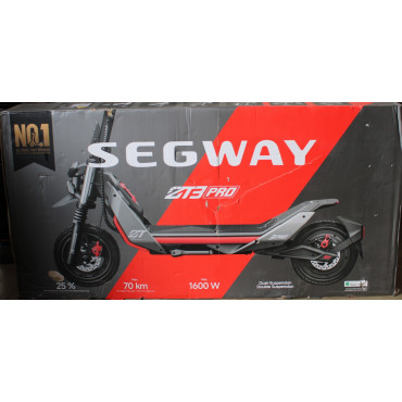 SALE OUT. Ninebot by Segway Kickscooter ZT3 Pro E, Black | Segway Ninebot Kickscooter ZT3 Pro E | 1600 W | 25 km/h | 11 " | 24 m