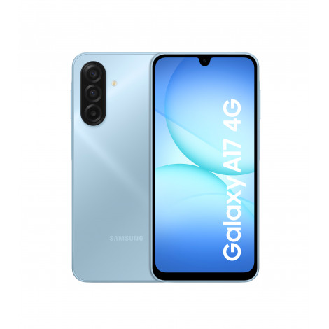 Samsung | Galaxy | A17 | Blue | 6.7 " | Super AMOLED | 1080 x 2340 pixels | Mediatek | Helio G99 | Internal RAM 4 GB | 128 GB |