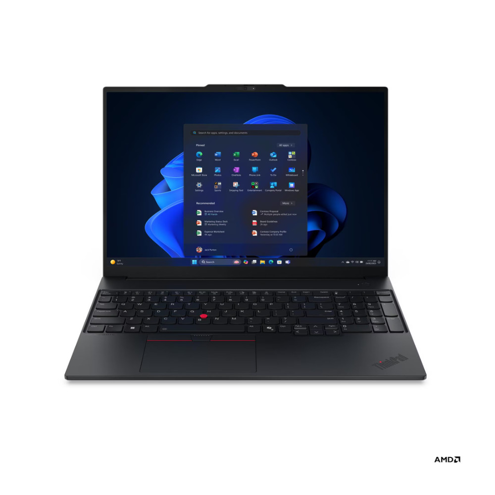 Lenovo ThinkPad E16 G4 AMD | Black | 16 " | IPS | 1920 x 1200 pixels | WUXGA | Anti-glare | AMD Ryzen AI 7 | 345 | 16 GB | SODIM