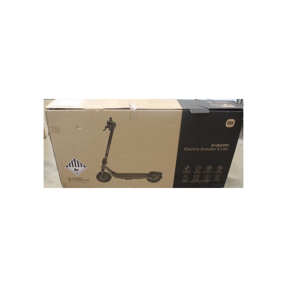 SALE OUT. Xiaomi Electric Scooter 6 Lite GL | Xiaomi 23 month(s) | DAMAGED PACKAGING