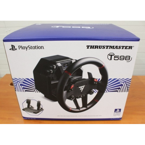 SALE OUT. | Thrustmaster Steering Wheel | T598 | REFURBISHED, WITHOUT MANUALS | Black