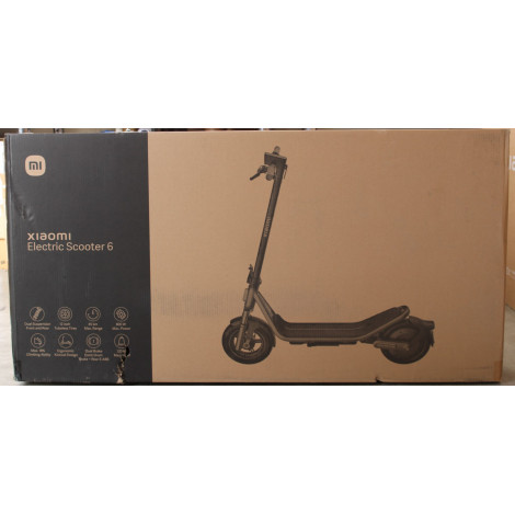 SALE OUT. Xiaomi Electric Scooter 6 GL | Xiaomi 24 month(s) | DAMAGED PACKAGING, DEMO