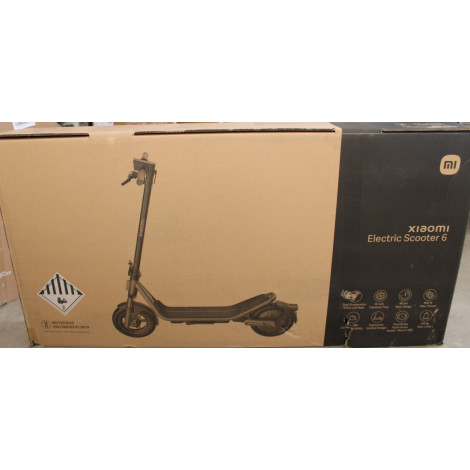 SALE OUT. Xiaomi Electric Scooter 6 GL | Xiaomi 24 month(s) | DAMAGED PACKAGING, DEMO