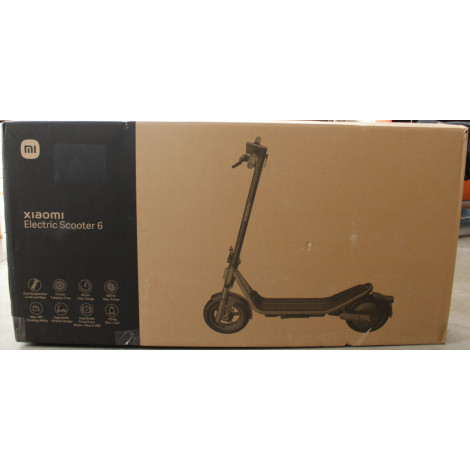 SALE OUT. Xiaomi Electric Scooter 6 GL | Xiaomi 24 month(s) | DAMAGED PACKAGING AND PAINT.ITEM IS SCRATCHED, DIRTY