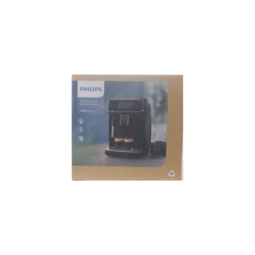 SALE OUT. Philips EP2224/10 Espresso Coffee maker, Fully automatic, 15 bar, Classic milk frother, Water tank 1.8 L, Black | Phil
