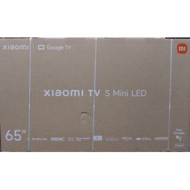 SALE OUT. Xiaomi TV S Mini LED 65 2026 | SALE OUT. Xiaomi | S Mini LED 2026 | 65 | Smart TV | Google TV | 4K UHD | Dark Grey | D