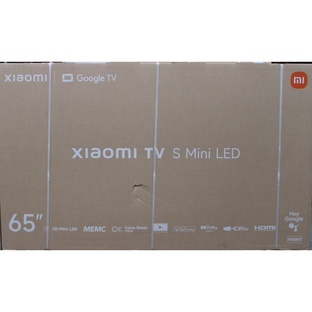 SALE OUT. Xiaomi TV S Mini LED 65 2026 | SALE OUT. Xiaomi | S Mini LED 2026 | 65 | Smart TV | Google TV | 4K UHD | Dark Grey | D