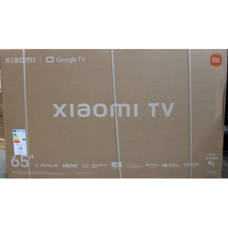 SALE OUT. Xiaomi TV S Mini LED 65 2026 | SALE OUT. Xiaomi | S Mini LED 2026 | 65 | Smart TV | Google TV | 4K UHD | Dark Grey | D