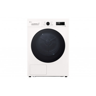 LG Dryer Machine | RHX1009NWB | Energy efficiency class C | Front loading | 9 kg | LED | Heat pump | Depth 66 cm | Wi-Fi | White