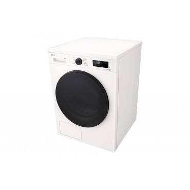 LG Dryer Machine | RHX1009NWB | Energy efficiency class C | Front loading | 9 kg | LED | Heat pump | Depth 66 cm | Wi-Fi | White