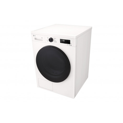 LG Dryer Machine | RHX1009NWB | Energy efficiency class C | Front loading | 9 kg | LED | Heat pump | Depth 66 cm | Wi-Fi | White