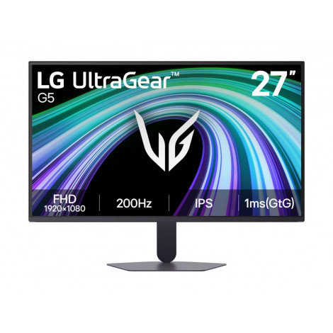 LG 27G523B-B UltraGear G5 | 27 " | IPS | FHD | 16:9 | 200 Hz | 1 ms | 27 pixels | 300 cd/m | HDMI ports quantity 2