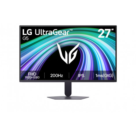 LG 27G523B-B UltraGear G5 | 27 " | IPS | FHD | 16:9 | 200 Hz | 1 ms | 27 pixels | 300 cd/m | HDMI ports quantity 2
