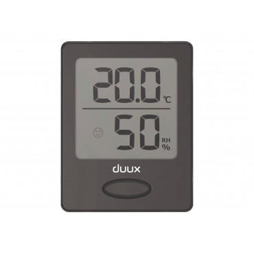 Duux | Sense | Black | LCD display | Hygrometer + Thermometer
