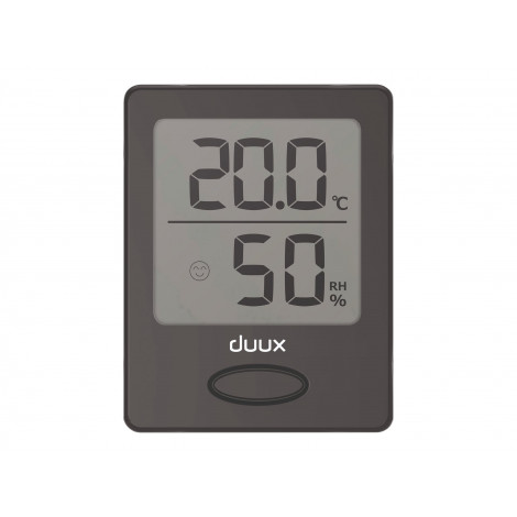 Duux | Sense | Black | LCD display | Hygrometer + Thermometer