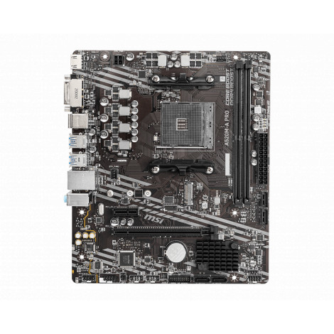 MSI | A520M-A PRO | Processor family AMD | Processor socket AM4 | DDR4 | Memory slots 2 | Chipset AMD A | Micro ATX