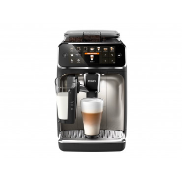 Philips | Series 5400 Coffee Maker | EP5447/90 | Pump pressure 15 bar | Built-in milk frother | Fully Automatic | 1500 W | Black