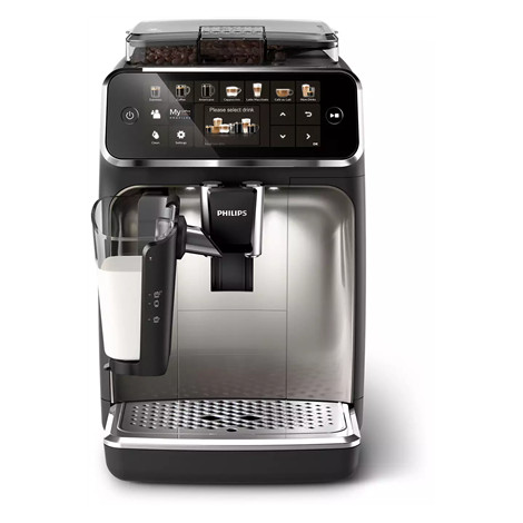 Philips | Series 5400 Coffee Maker | EP5447/90 | Pump pressure 15 bar | Built-in milk frother | Fully Automatic | 1500 W | Black