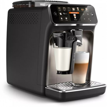 Philips | Series 5400 Coffee Maker | EP5447/90 | Pump pressure 15 bar | Built-in milk frother | Fully Automatic | 1500 W | Black