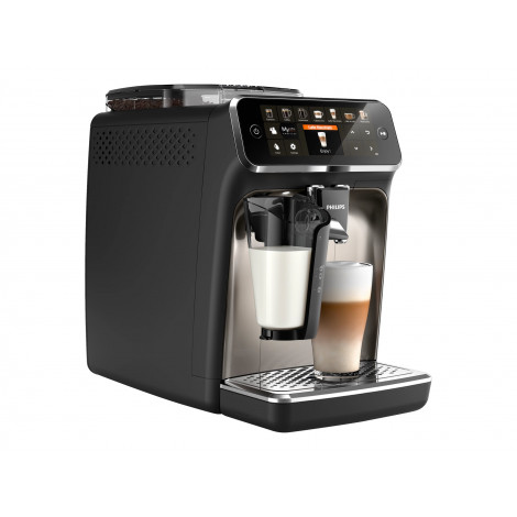 Philips | Series 5400 Coffee Maker | EP5447/90 | Pump pressure 15 bar | Built-in milk frother | Fully Automatic | 1500 W | Black