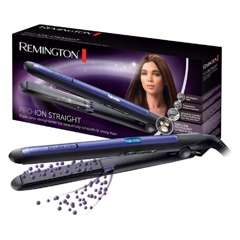 Remington | Pro-Ion Hair Straightener | S7710 | Ceramic heating system | Ionic function | Display Digital | Temperature (min) 15