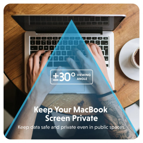 Hyper | HyperShield Magnetic Privacy Filter for MacBook Air 15"