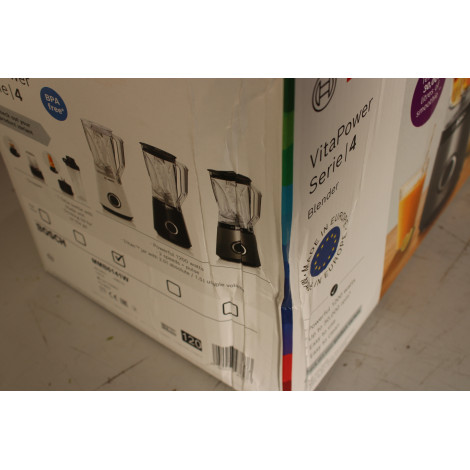 SALE OUT. | Bosch | Blender | MMB6141W VitaPower Series 4 | Tabletop | 1200 W | Jar material Tritan | Jar capacity 1.5 L | White