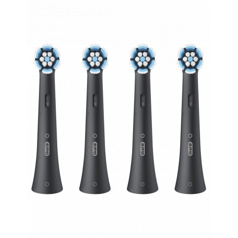 Oral-B | Replaceable toothbrush heads | iO GentleCare | Heads | For adults | Number of brush heads included 4 | Black